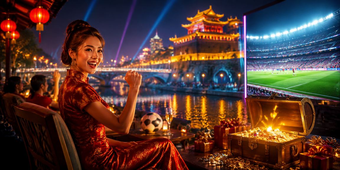 Sân cược bóng đá neon tại Huế về đêm
